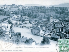 Bern ObstbergQuartier und Nideckbrücken