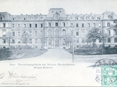 Bern Verwaltungsgebäude der Schweiz Bundesbahnen Grosse Schanze