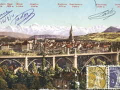 Bern und die Alpen