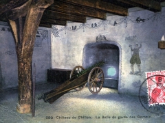 Chateau de Chillon La Salle de garde des Bernois