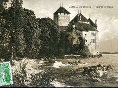 Chateau de Chillon Temps d'orange