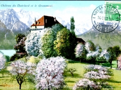 Chateau du Chatelard et le Grammont