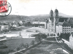 Einsiedeln Kloster mit Hauptplatz