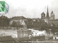 Geneve Cathedrale de St Pierre et College de Calvin