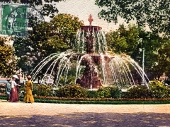 Geneve Fontaine monumentale au Jardin anglais