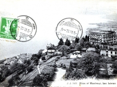 Glion et Montreux Lac Leman