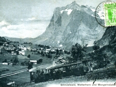 Grindelwald Wetterhorn und Wengeralpbahn