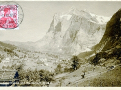 Grindelwald und Wetterhorn
