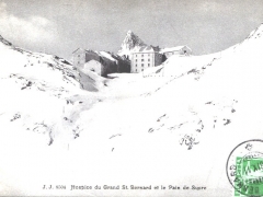 Hospice du Grand St Bernard et le Pain de Sucre