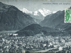Interlaken Mönch und Jungfrau