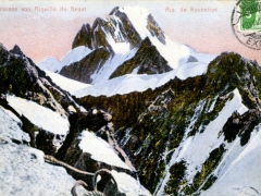 Jorasses von Aiguille du Geant Aig de Rochefort