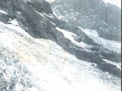 Jungfraubahn Blick auf Jungfrau Silberhorn