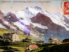 Jungfraubahn Kleine Scheidegg mit Jungfrau
