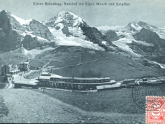 Kleine Scheidegg mit Eiger Mönch und Jungfrau