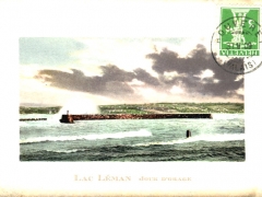 Lac Leman Jour d'Orage