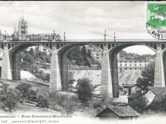 Lausanne Pont Chaueron Montbenon