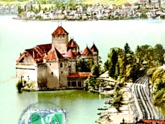 Le Chateau de Chillon et Montreux
