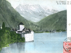 Le Chateau de Chillon et les Dents du Midi