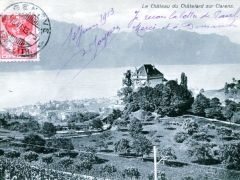 Le Chateau du Chatelard sur Clarens
