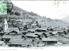 Leysin village
