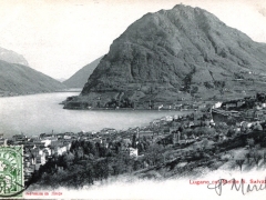 Lugano col Monte S Salvatore