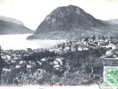 Lugano col Monte San Salvatore