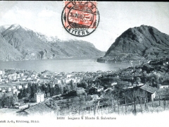 Lugano e Monte S Salvatore