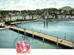 Luzern Brücke u Quai