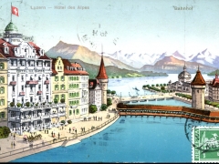Luzern Hotel des Alpes Bahnhof