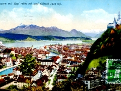 Luzern mit Rigi und Gütsch