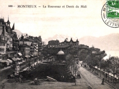 Montreux La Rouvenaz et Dents du Midi