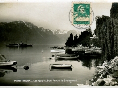 Montreux Les Quais Bon Port et le Grammont