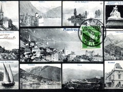 Montreux Mehrbildkarte