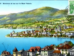 Montreux et vue sur le Mont Pelerin