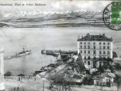 Neuchatel Port et Hotel Bellevue