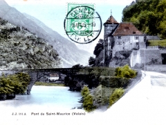 Pont de Saint Maurice Valais
