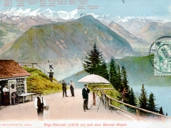 Rigi Känzeli mit den Berner Alpen