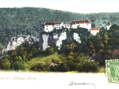 Schloss Burg Gruss von