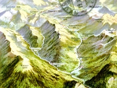 Spiez Simmentalbahn et chemin de fer Montreux Oberland