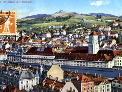 St Gallen mit Bahnhof
