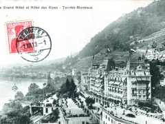 Territet Montreux Le Grand Hotel et Hotel des Alpes