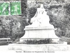 Territet Monument de l'Imperatrice de l'Autriche
