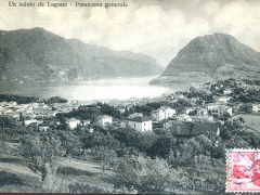 Un saluto da Lugano Panorama generale
