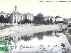 Yverdon Le College et la Thiele