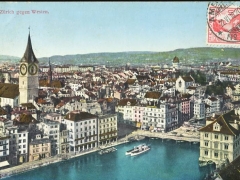 Zürich gegen Westen