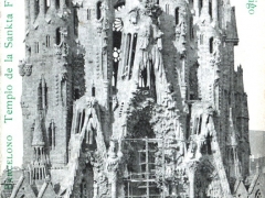 Barcelona Templo de la Sankta Familio konstrcta