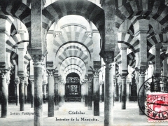 Cordoba Interior de la Mezquita