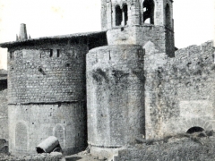 Gerona Torre y Abside de San Pedro de Galligans