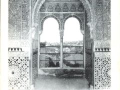 Granada Alhambra Ajimez de la Torre de la Cautiva