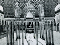 Granada Alhambra Patio de los Leones desde el templete Poniente
